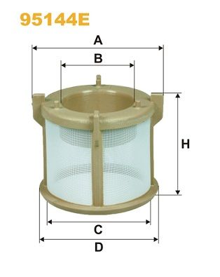 WIX FILTERS Polttoainesuodatin 95144E